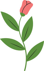 Spring and Summer Flower Decorations For Templet Design Elements and More