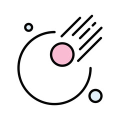 Space Frontier Vector Icon