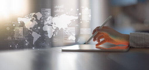 Global Business Strategy and Data Analytics Visualization.