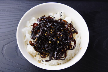 ごま昆布とご飯