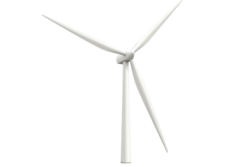 Three-bladed wind turbine, clean energy source (1)