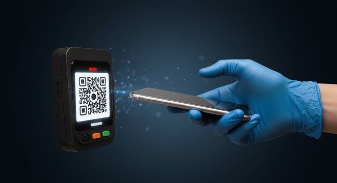 Qr Code Scan with Mobile Phone