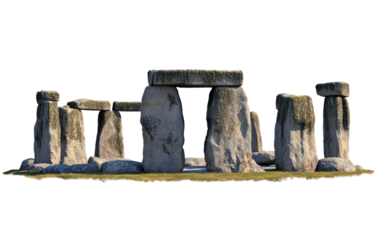Ancient stone circle, weathered, mysterious