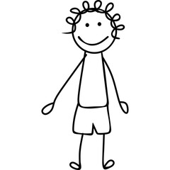 Children Draw Doodle