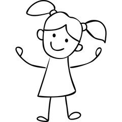 Children Draw Doodle