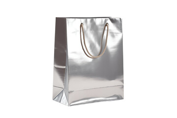 Shopping bag, white isolate background