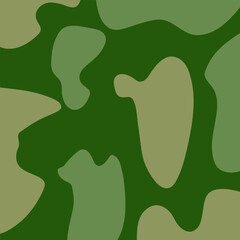 Abstract background design with a rich leaf-like pattern in dark and light green hues. Organic, natural