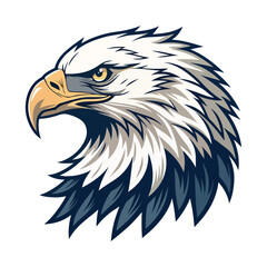 American Eagle with sunglasses vector logo for unique and bold design projects. eagle Vector Illustration of Eagle Mascot Logo