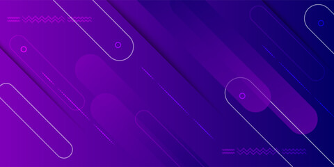 Purple abstract geometric background. Dynamic shapes composition. modern Vector illustration