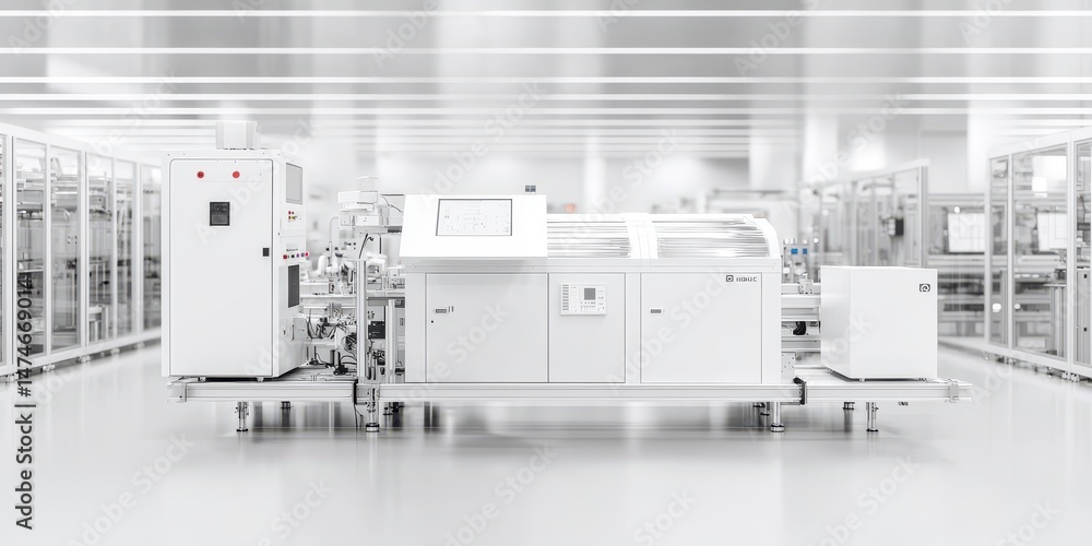 Poster factory automation paired with ai for real-time manufacturing optimization