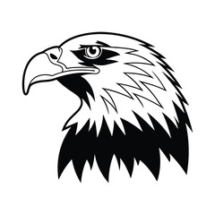 Fototapeta premium Eagle silhouette set vector design big pack of bird illustration and icon