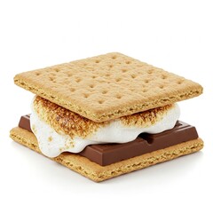 smore isolated on white