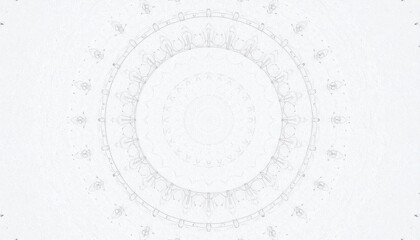 Abstract circular design digital art graphic environment modern aesthetic high-contrast viewpoint