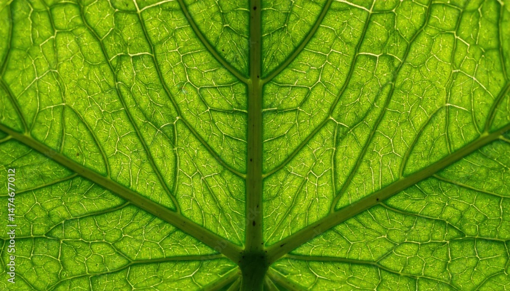 Poster intricate leaf structure nature close-up botanical photography green environment macro viewpoint nat