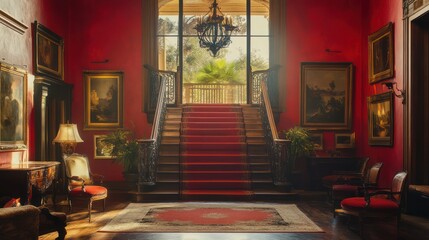 A luxury ad showcasing rare art, collectibles, and high-return alternative investments.