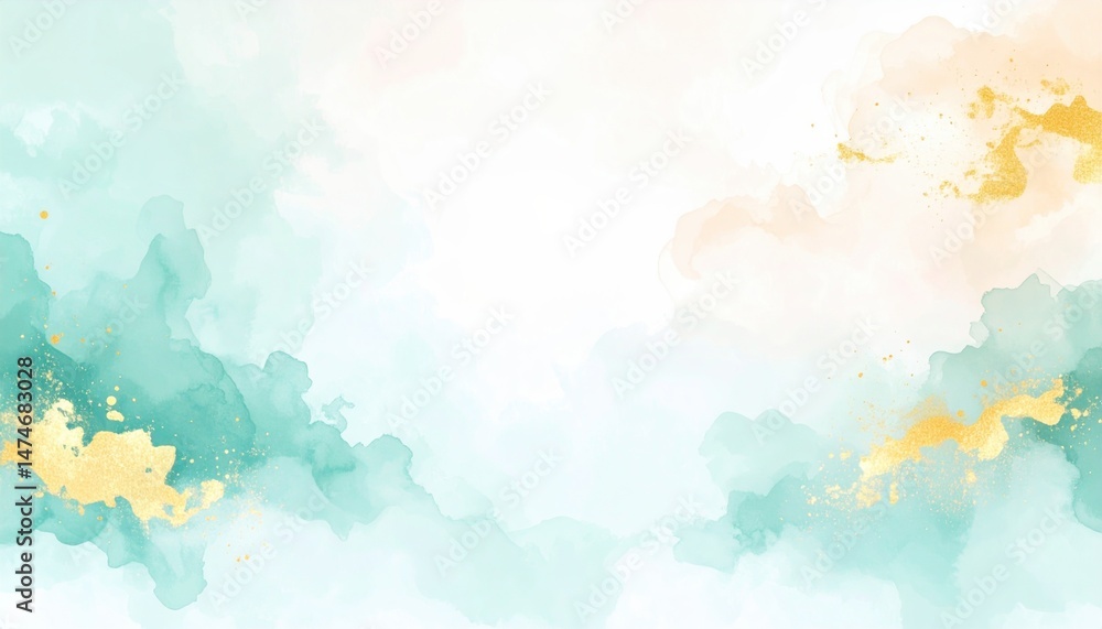 Poster creative abstract art background digital design fluid shapes soft color palette aesthetic view visua
