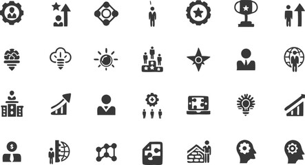 success line icon set  set of outline icons relate (1).eps