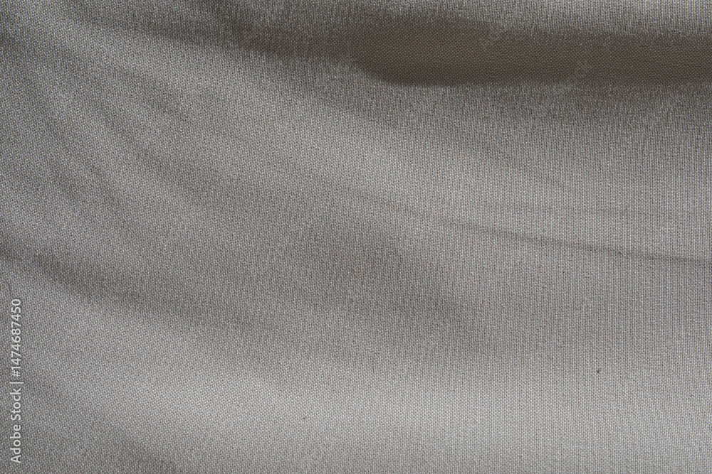 Poster high-resolution image of gray fabric texture. perfect for backgrounds and design projects.