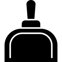 Dust Pan Icon Vector Element