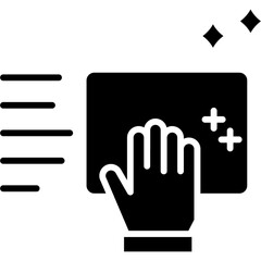 Polishing Icon Vector Element