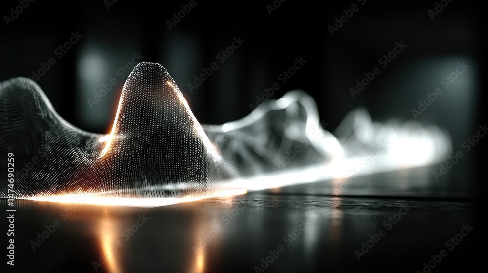 Poster technology style whit net glowing wave,glowing line glow wave,glow line , addiction to medicine.stoc