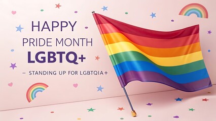 pride month 2025 social media banner