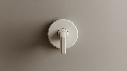 Minimalist Fixture: A close-up shot of a modern, minimalist faucet, exuding simplicity and functionality, a perfect blend of form and design.