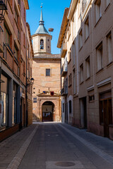 Nájera, La Rioja, Spain: 22 August 2024: Monastery of Santa María la Real de Nájera, Way of St. James