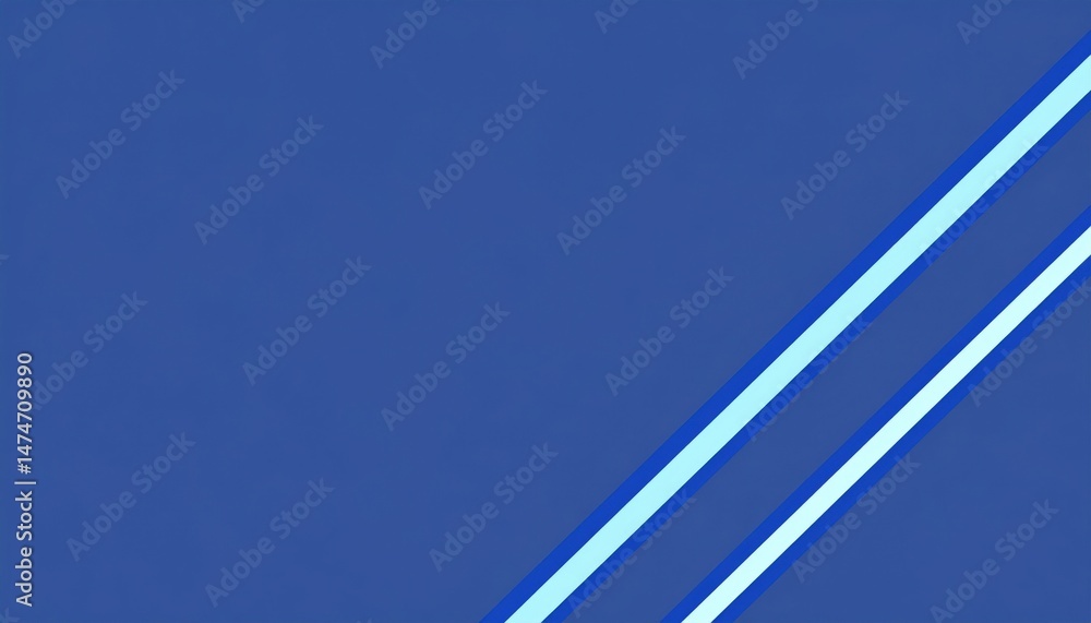 Poster dynamic blue lines intersecting abstract art digital design minimalist environment aerial view visua