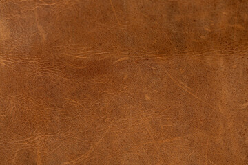 High-resolution image of brown leather texture. Perfect for backgrounds, websites, and design projects.