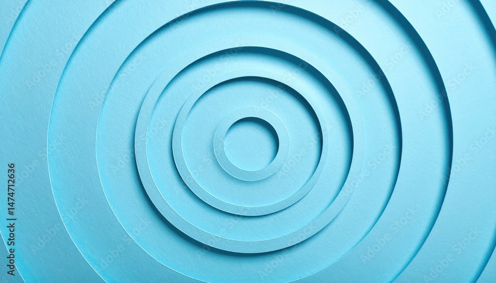Poster dynamic circular patterns graphic design modern aesthetic creative environment top-down view visual 