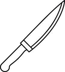 knife icon vector illustration