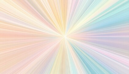 Fototapeta premium Abstract light burst digital art soft pastel colors creative design wide angle view visual concept for inspiration