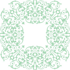 Beautiful flower art and mandala vector design