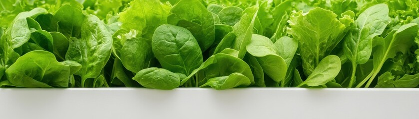 Harvesting fresh greens lush leafy vegetables in urban garden setting close-up perspective