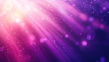 Obraz premium Radiant, vibrant, purple and pink light beams