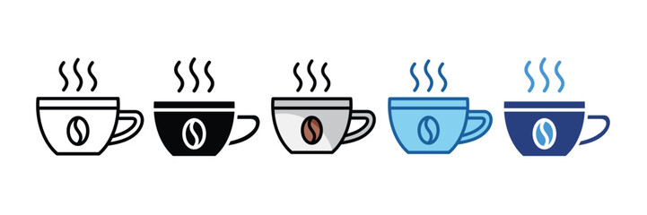 Coffee Cup  Icon Element For Design