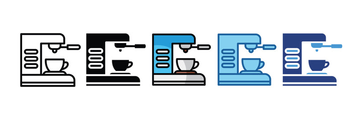 Espresso Machine  Icon Element For Design