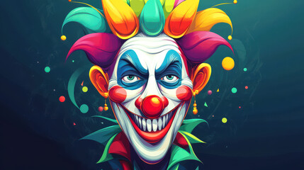 April Fools Day social media post design