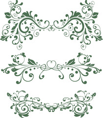 Beautiful flower art and mandala vector design