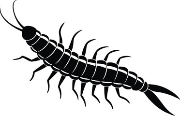 centipede vector icon