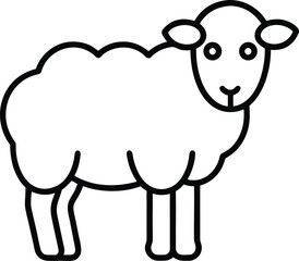 sheep vector illustration