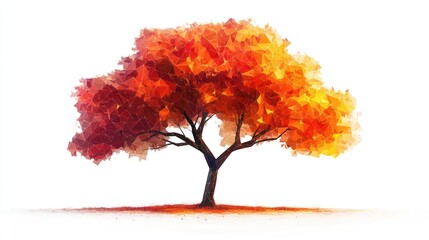 Autumn tree illustration (1)