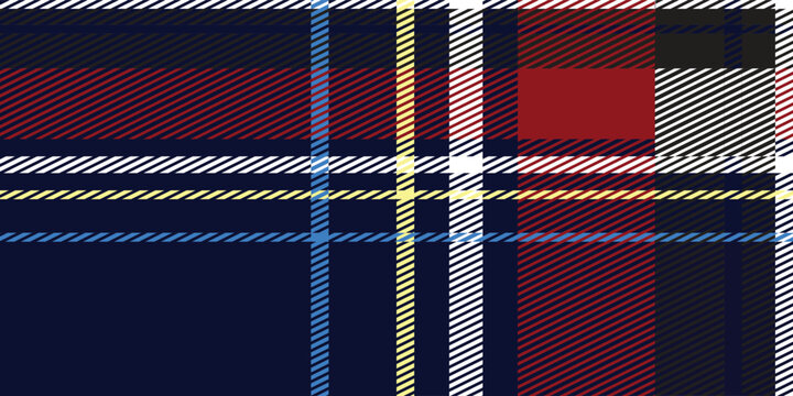 Checkered diagonal plaid seamless pattern. Vector illustration. Flat design. No gradient. No transparent. EPS 10.