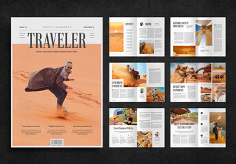 Travel Magazine Layout