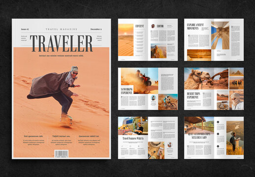 Travel Magazine Layout