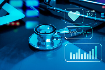Healthcare statistics information and medical online education and medical innovation development
