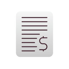 Contract Vector icon