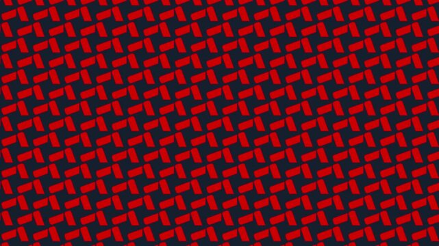 Red background with binary code pattern