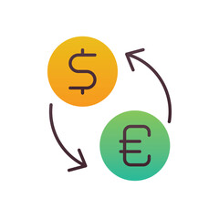 Exchange Vector icon